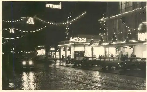 Lighting in Brussels photographic postcard