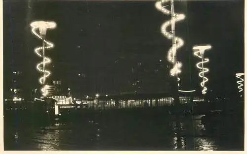 Lighting in Brussels photographic postcard