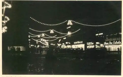 Lighting in Brussels photographic postcard