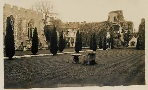 The Bishop’s Palace at Wells photographic postcard