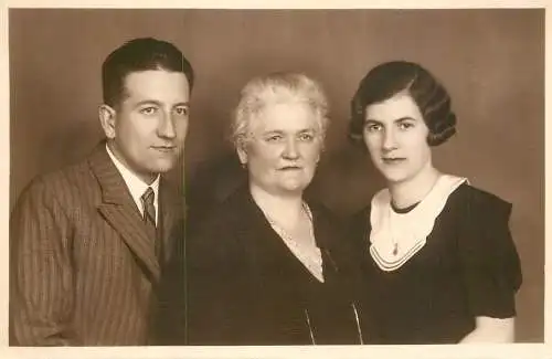 Photographic postcard social history souvenir Kispest 1935