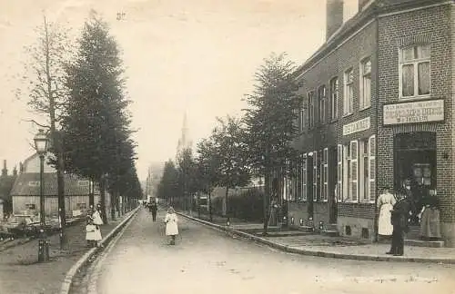 France Fruges - Avenue de la Gare Estaminet Shop Sign 1918