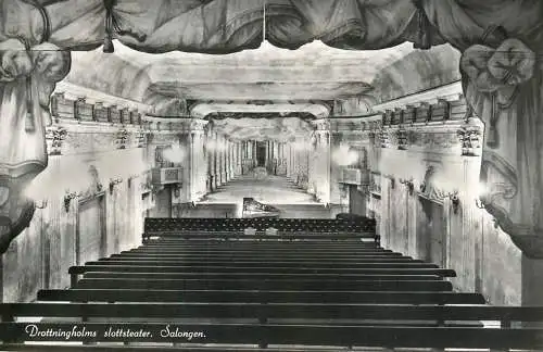 Sweden Theatre - Drottningholms slottsteater - Salongen