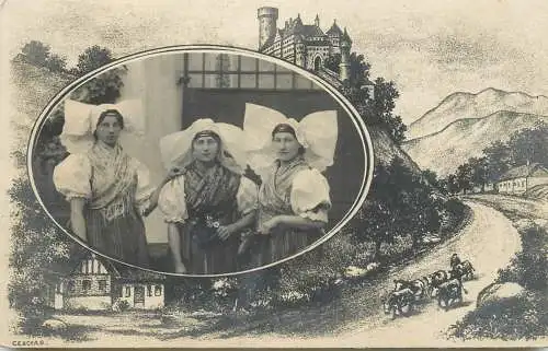 Ethnics Europe folk types
