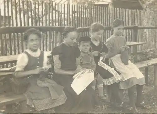 Photographic postcard 8 x 11 cm children enfants