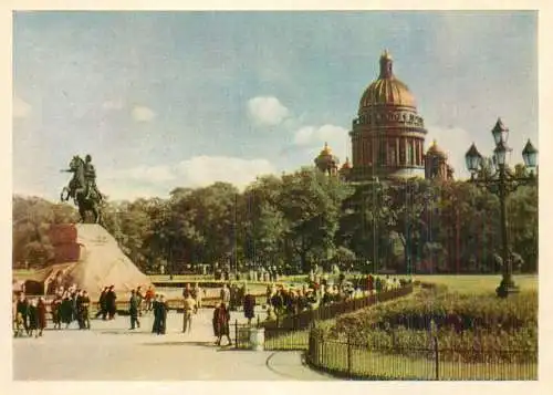 Russia Leningrad Peter ist monument