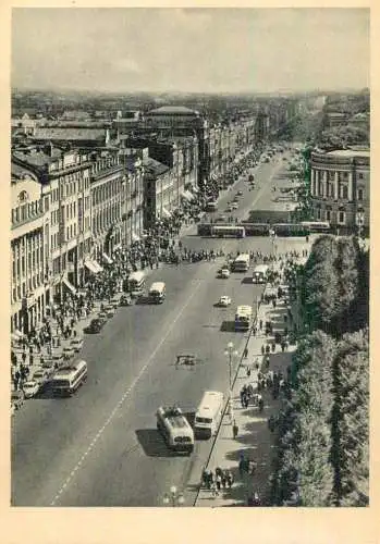 Russia Leningrad Nevsky prospect