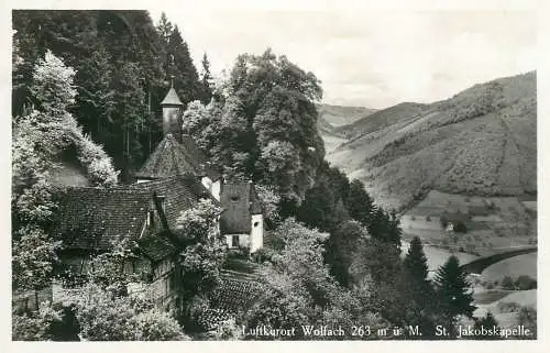 Germany Luftkurort Wolfach mit St Jakobskapelle