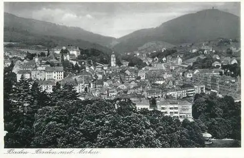 Germany Baden-Baden mit Merkur