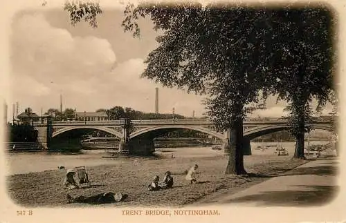 Bridge pont Brucke Nottingham Trent Bridge