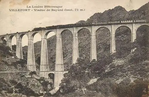 Bridge pont Brucke la Lozere Villefort