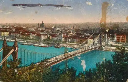 Bridge pont Brucke Budapest