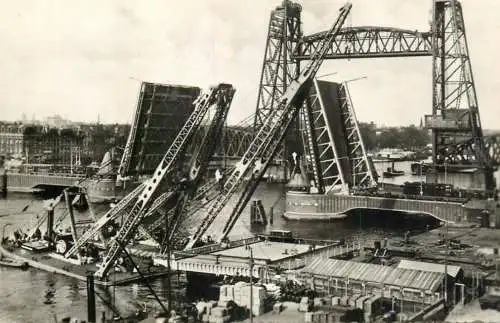Bridge pont Brucke Rotterdam Koningsburg