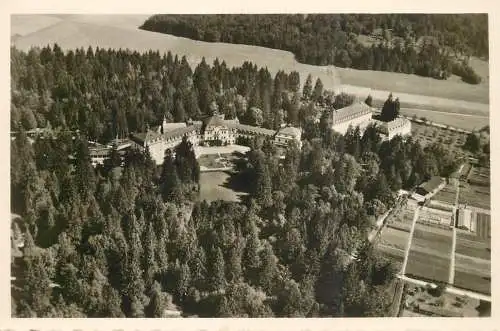 Germany Waldsanatorium Planegg aerial view