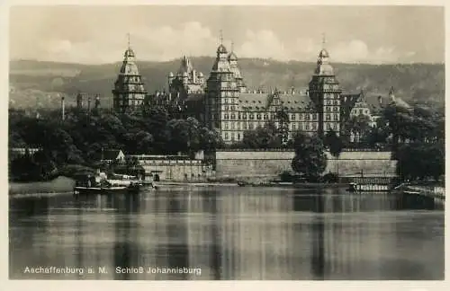 Germany Aschaffenburg am Main Schloss Johannisburg