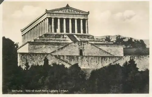 Germany Walhalla Temple near Regensburg