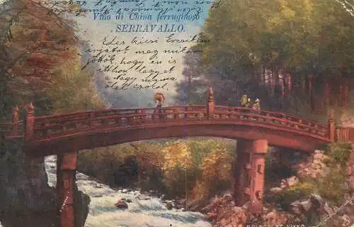 Bridge pont Brucke Serravallo