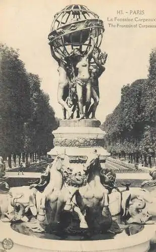France Paris Carpeaux fountain