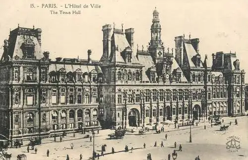 France Paris city hall