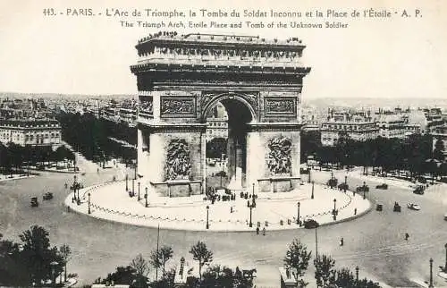 France Paris Arc de Triomphe