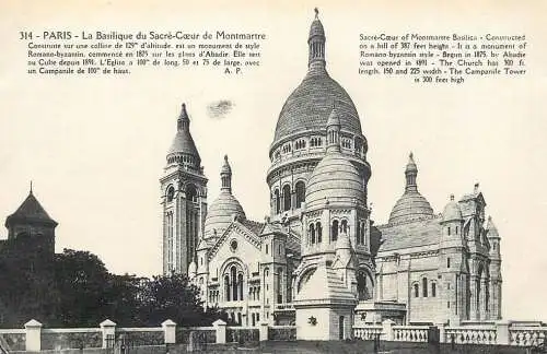 France Paris Sacré Coeur
