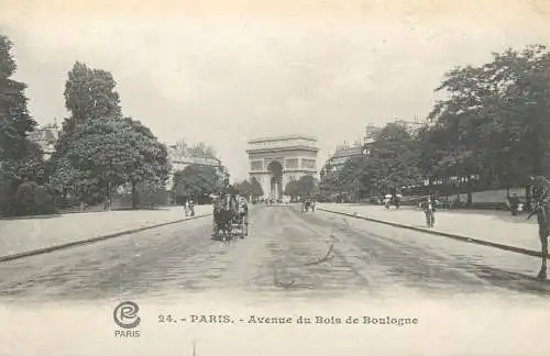 France Paris avenue du Bois de Boulogne