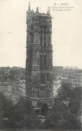 France Paris tour St. Jacques