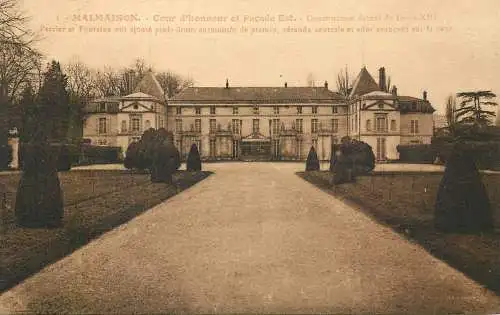 France Malmaison honour court