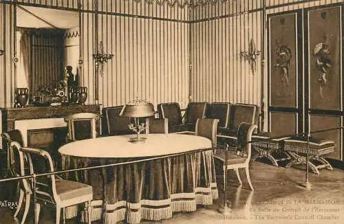 France Malmaison castle emperor council chamber