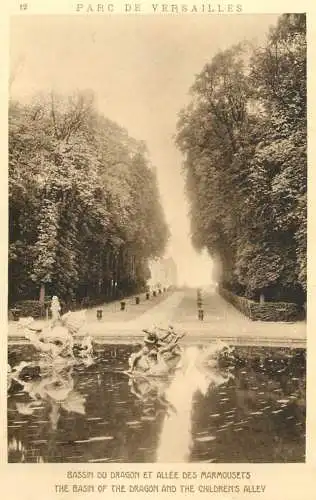 France Versailles Château parc
