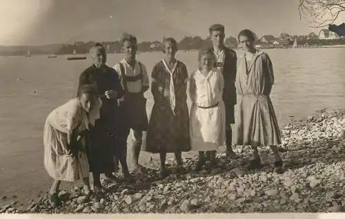 Photographic postcard Herrsching am Ammersee 1926