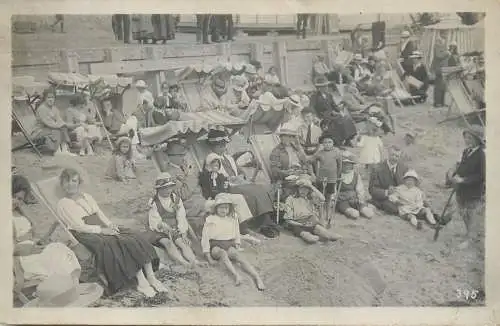 Photographic postcard social history seaside snapshot place to identify