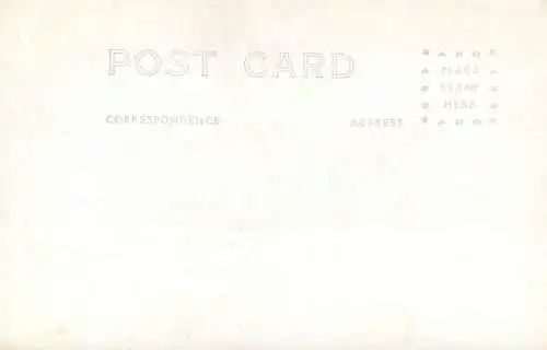 Photographic postcard Mauritius