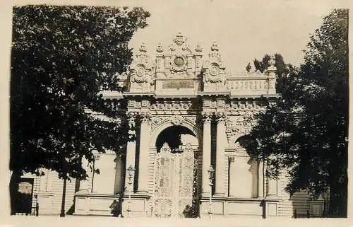 Turkey Dolmabahçe Palace photographic postcard