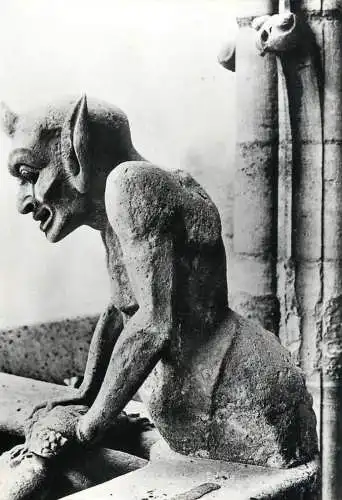 France Paris Notre Dame Chimere Creation de Viollet le Duc