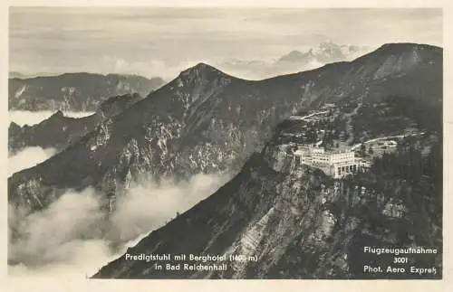 Germany Bad Reichenhall Predigtstuhl mit Berghotel