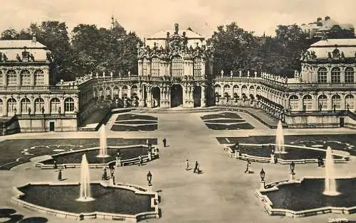 Germany Dresden Zwingerhof