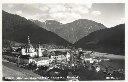 Germany Bayerisches Hochland Kloster Ettal bei Oberammergau