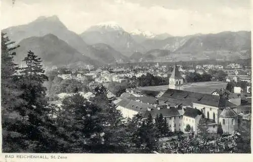 Germany Bad Reichenhall St Zeno general view