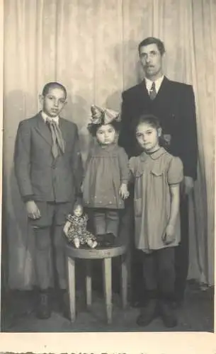 Romania photographic souvenir postcard Foto Arta E. Daniel Sibiu 1954
