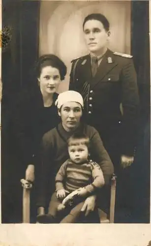 Romania photographic souvenir postcard rony-foto Cernavoda 1936