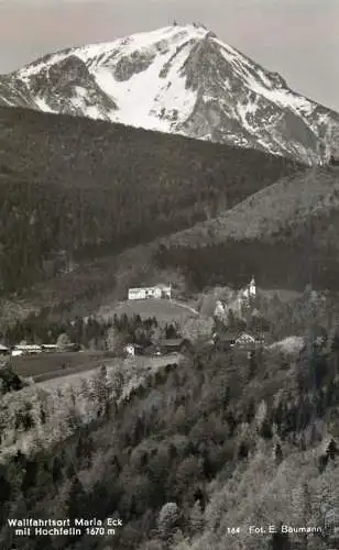 Germany Wallfahrtsort Maria Eck mit Hochfelln