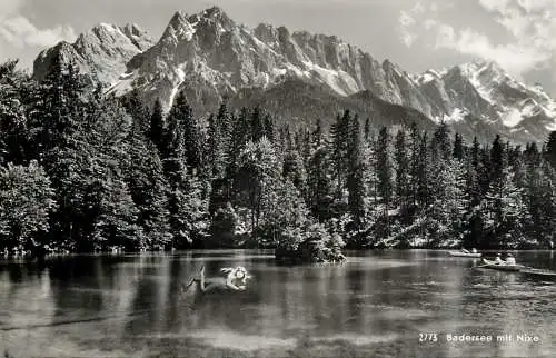 Germany Badersee mit Nixe