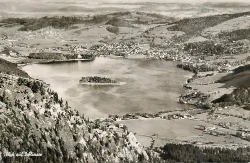Germany Blick auf Schliersee general view