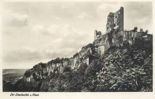 Germany Der Drachenfels am Rhein