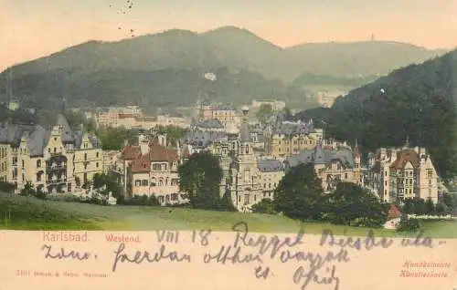 Karlsbad Westend 1906