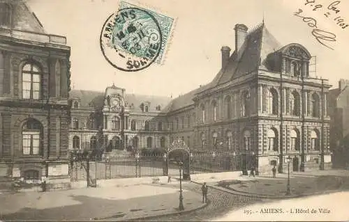 Amiens 1903 Hotel de Ville