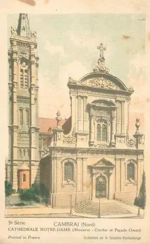 Cambrai cathedrale Notre-Dame clocher
