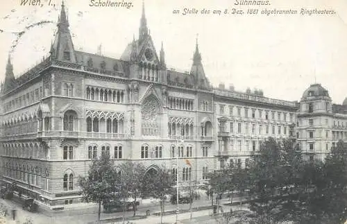 Austria Vienna Schottenring Suhnhaus