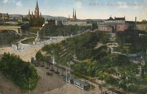 Austria Wien I Ring des 12 November tramway